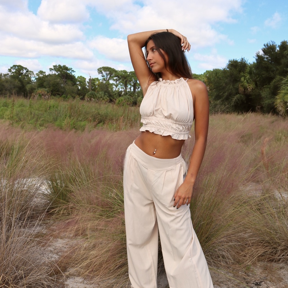 Cream 2 piece set